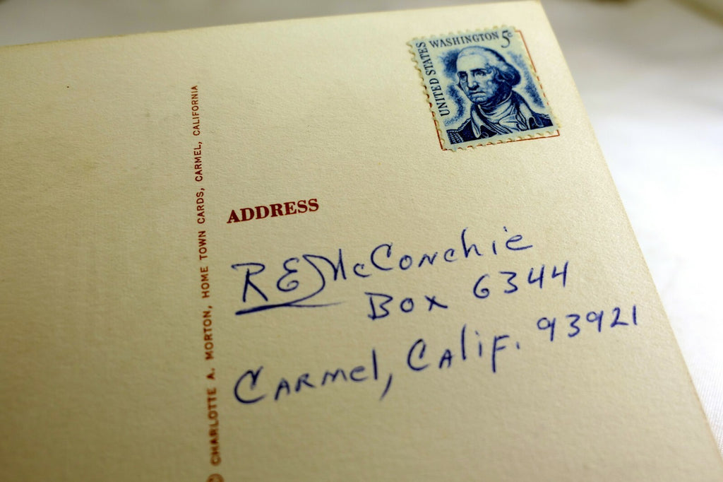 Carmel Mission Church Carmel-by-the-Sea California USA Postcard 1900's