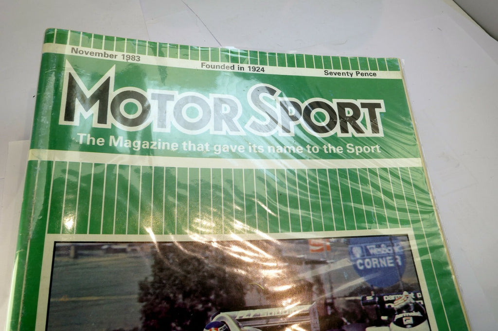 Motor Sport Magazine November 1983