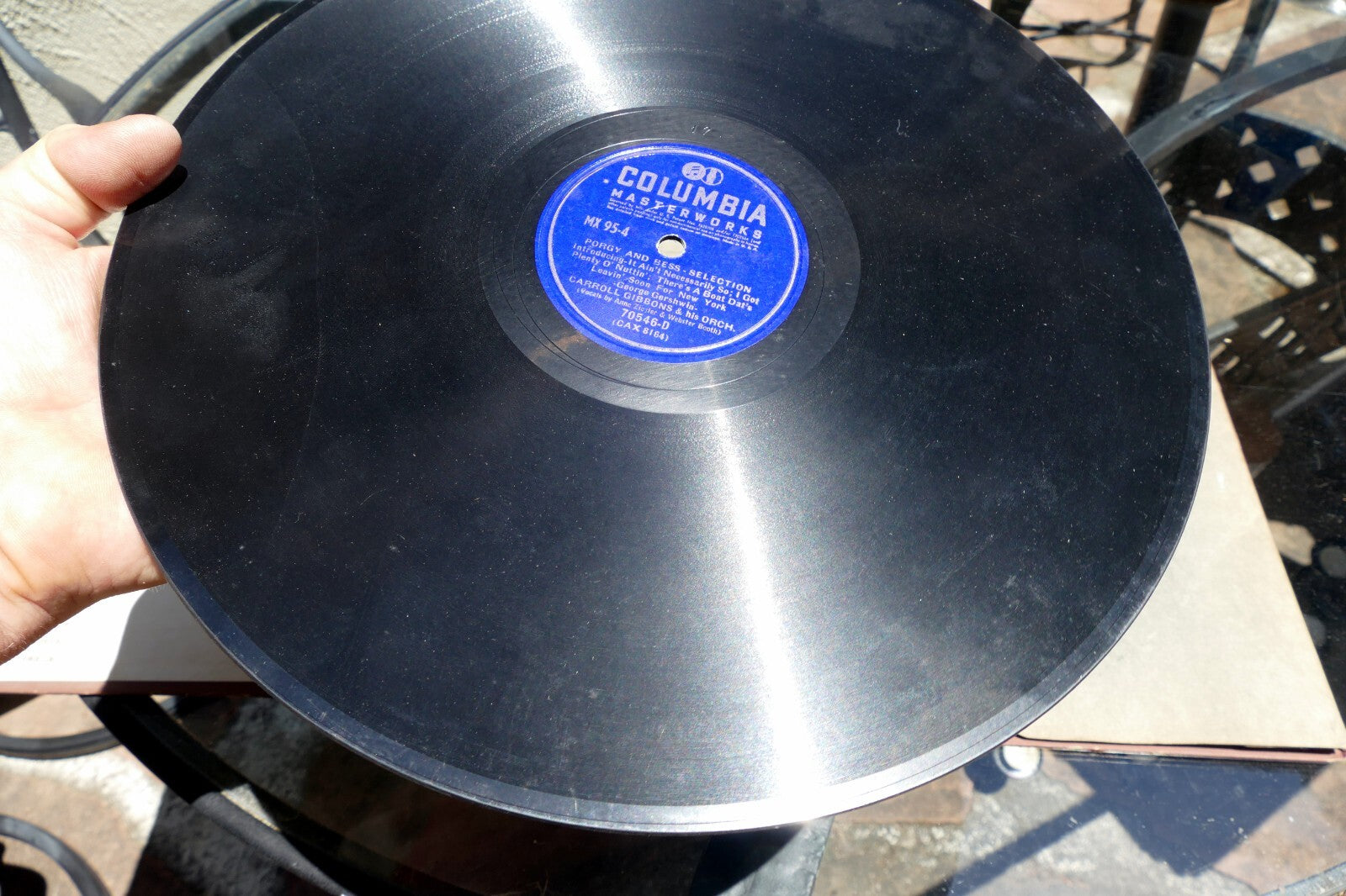 Columbia Gershwin King of Rhythm Porgy and Bess MX 95-1 95-4 (missing 95-2 95-3)