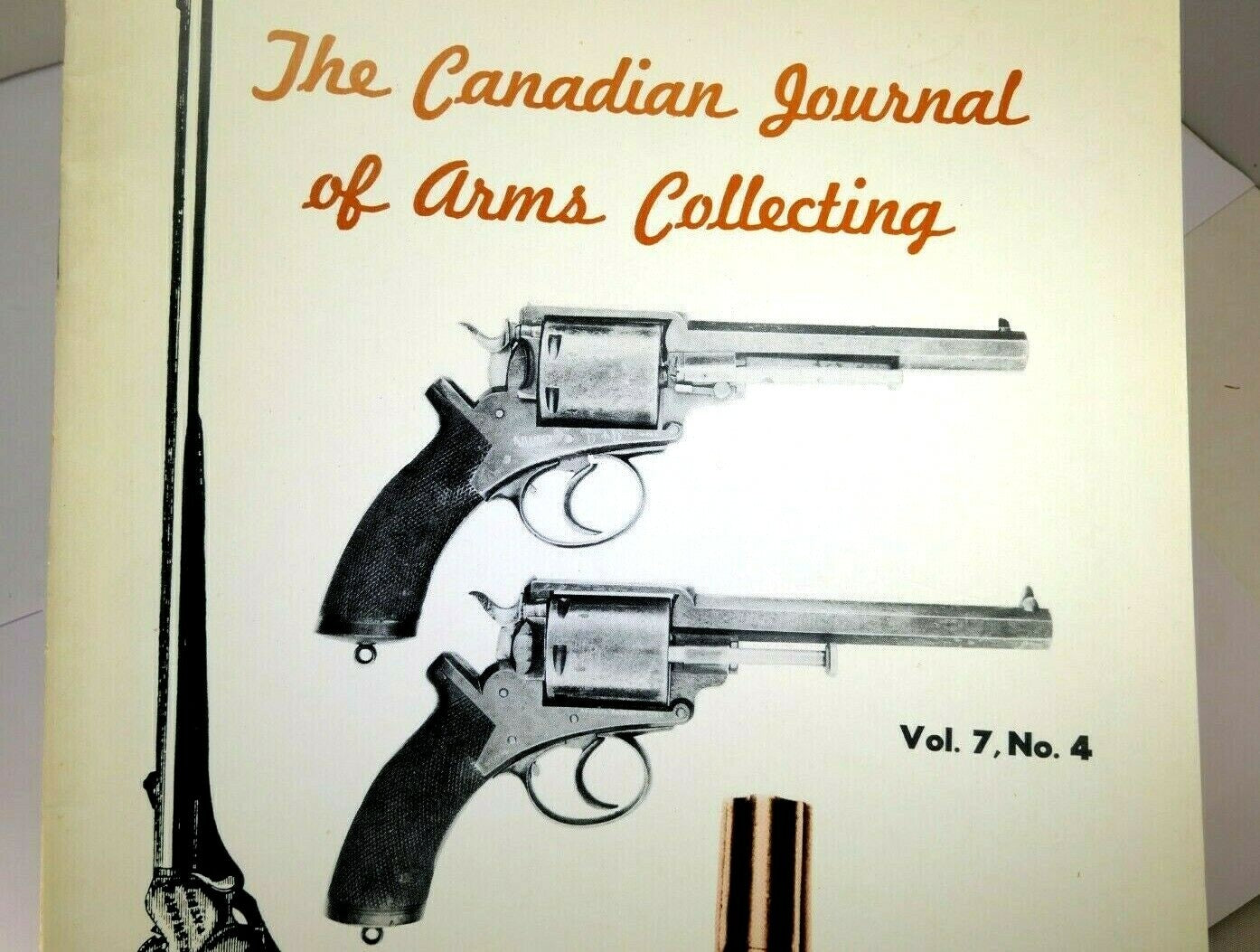 The canadian journal of arms collecting vol 7, no 4 november 1969