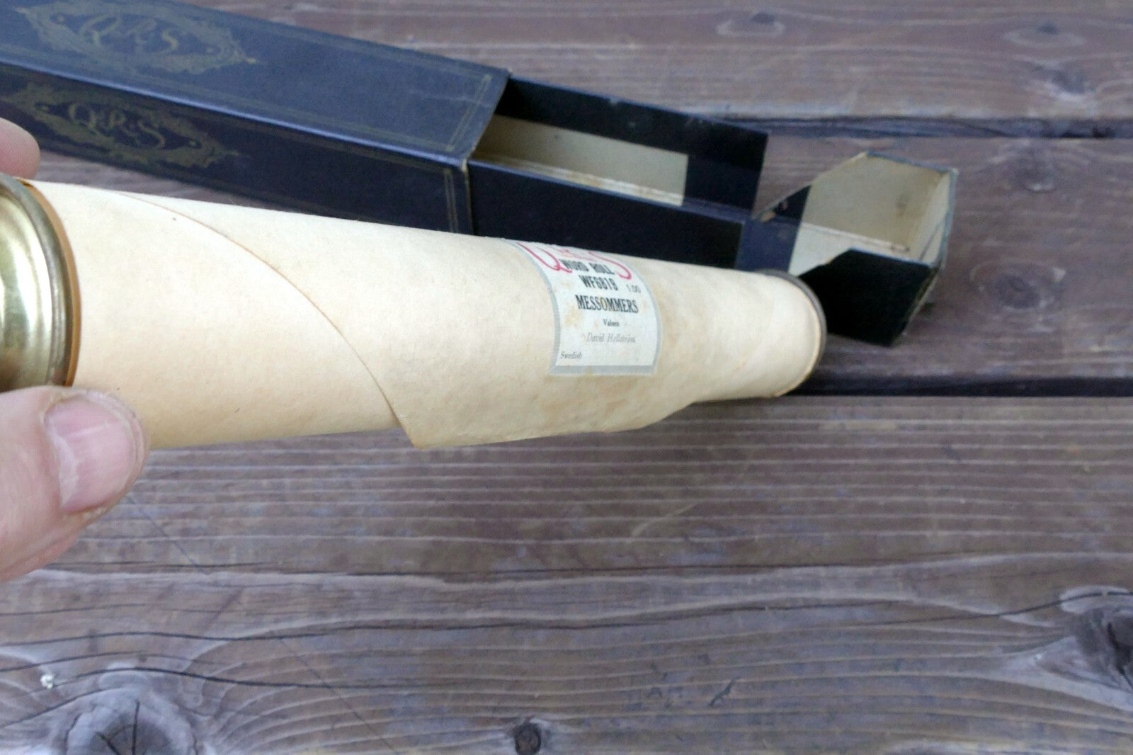 QRS Word roll WF6819 Messommers Valsen David Helsstrom Piano roll