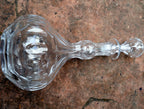 1 Litter Glass Decanter Lead Cut crystal With Stopper 8" tall