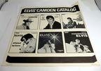 Inner sleeve vinyl lp   presley elvis' cassette tape catalog rca camden 1970's