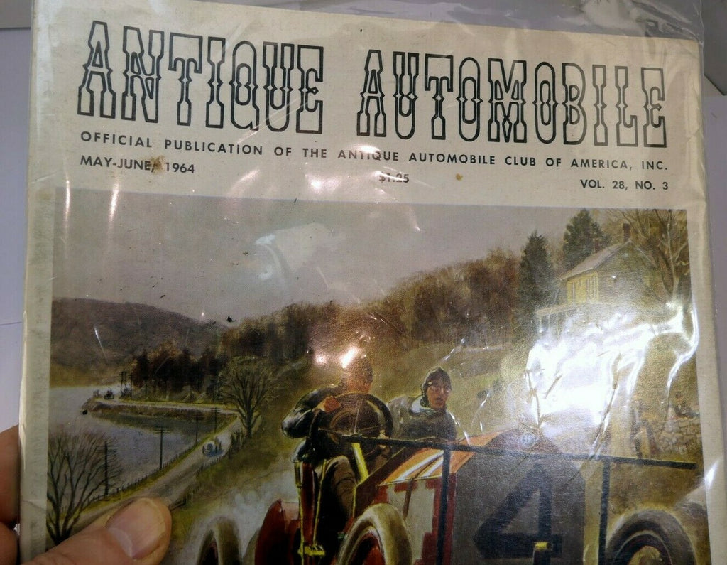 Antique Automobile Club Of  America Magazine May-June 1964 Vol. 28 No 3 car