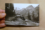 Großglockner-Hochalpenstraße postcard Black & white Austria vintage - unposted