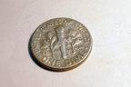 1958 D Roosevelt Dime US 10 Cent U.S America SILVER UNITED STATES 10c Coin
