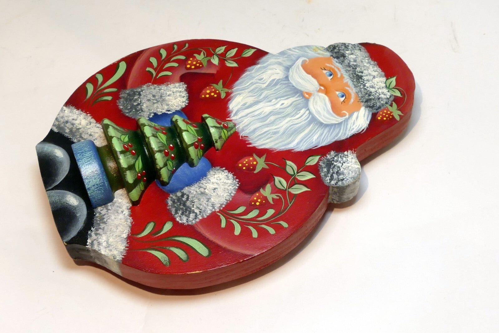 Santa Claus Cookie Jar Lid Santa Claus Christmas Holiday Cap 9.5cm 3.8 Inch