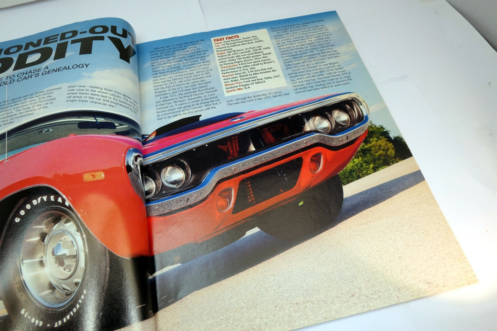 MOPAR MUSCLE Magazine March 2006 When Big Block Ruled the Streets