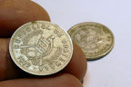 10 Centavos Guatemala, 72%SILVER pack of two lot 1987 1951 coins