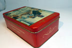Norman Rockwell Tin empty container family dinner Thanksgiving Freedom from want