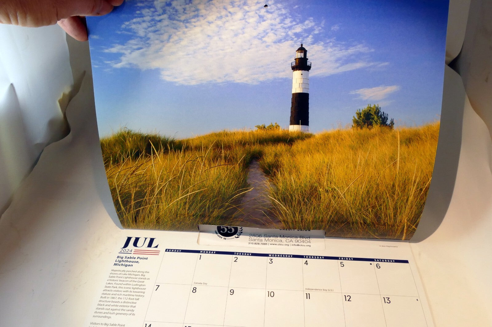 American Grandeur 2024 Wall Calendar  California Lithuanian Credit Union USA