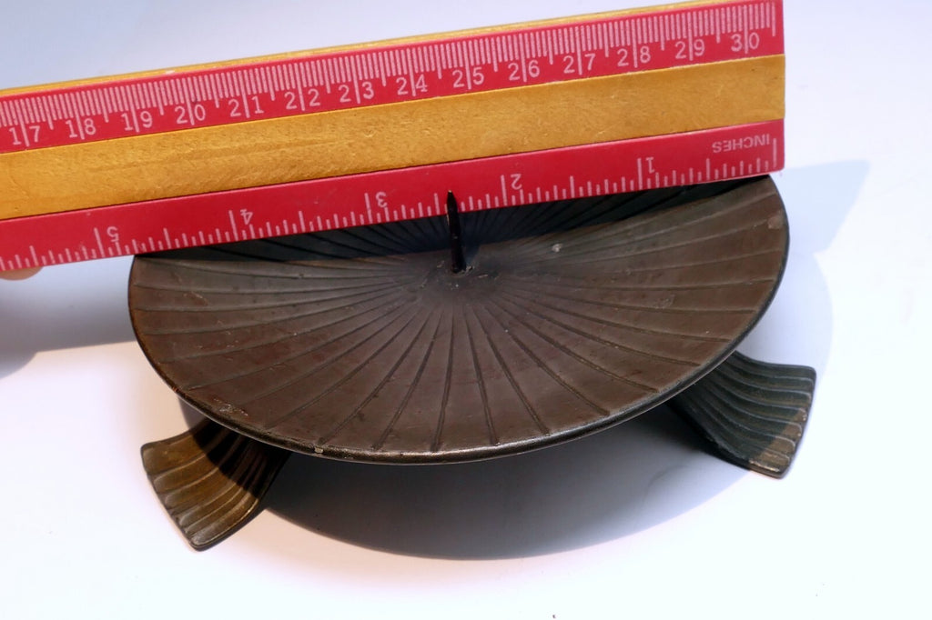 Made In Austria Metal Candle Holder 5"  Black votive outdoor