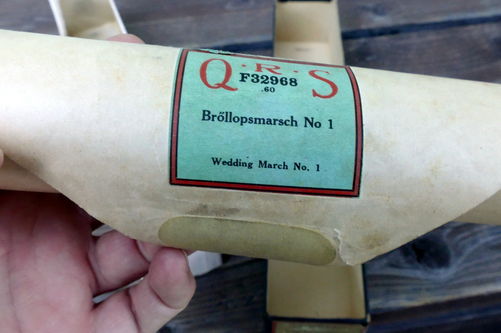 QRS F32968 Brollopsmarsch No 1  Wedding March