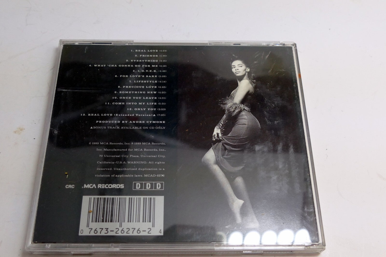 Cover art only Jody Watley Larger Then Life MCAD 6276 MCA  -  (NO CD included)