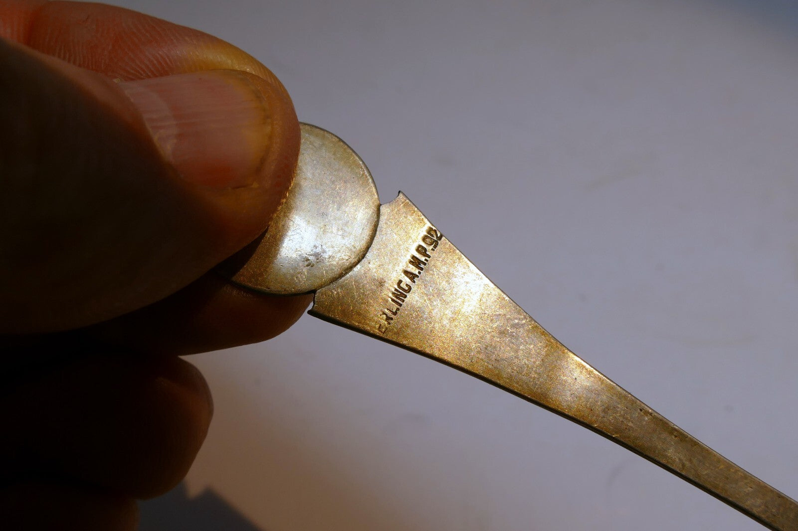 925 Sterling Silver - Acapulco Aztec Calendar Spoon -  Mexico 10 gr.