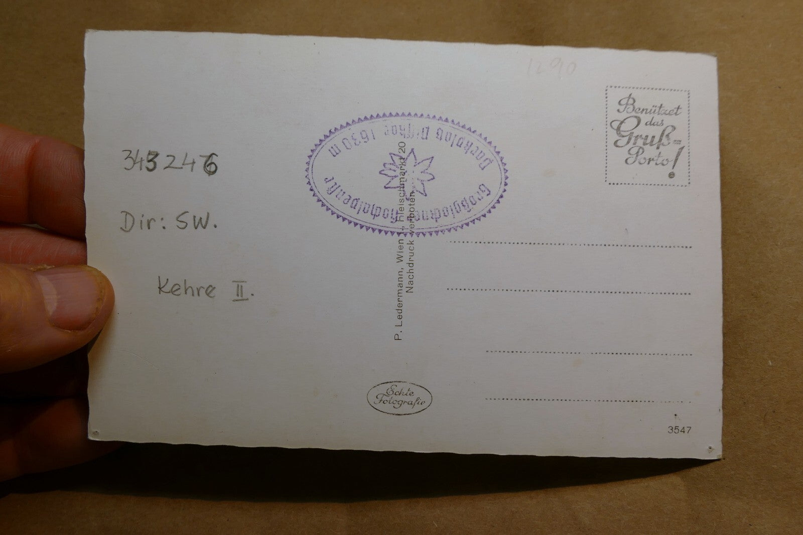 Großglockner - Käfert Alpine Road postcard Austria vintage - unposted