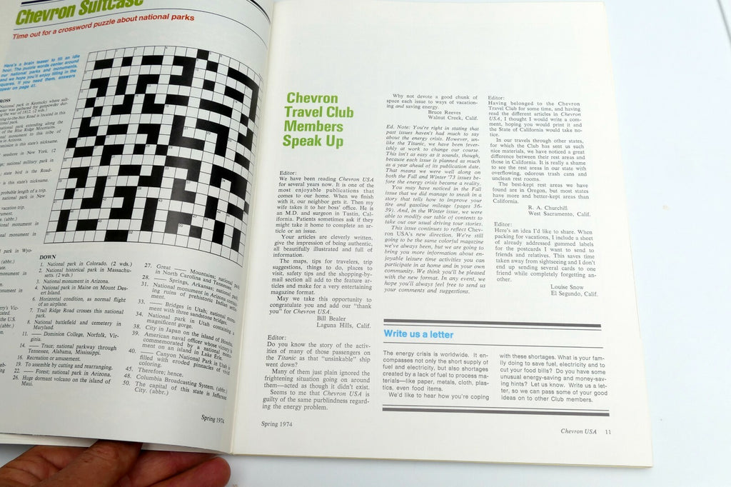 Spring 1974 Chevron USA Travel Club Magazine Kite Time, Expo '74, Path to Yukon