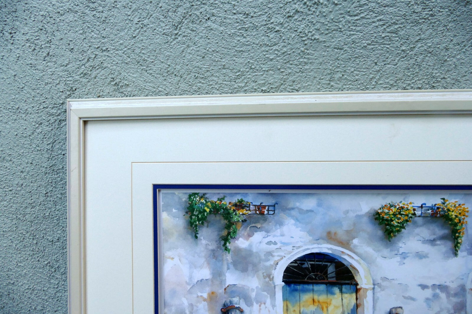 Steve Stento Watercolor "Alessandro" Italian Painting Print Venice Canal boat