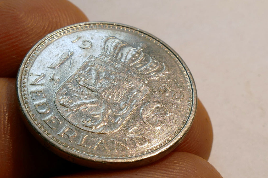 1980 Nederland coin Juliana Koningin 1 G