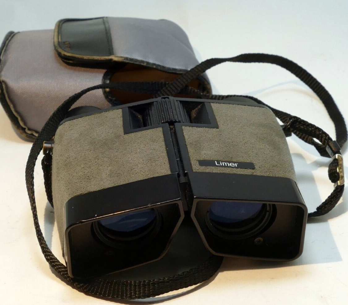 Limer by mirador 8 x 24 binoculars field glasses filed 5.5* w/case