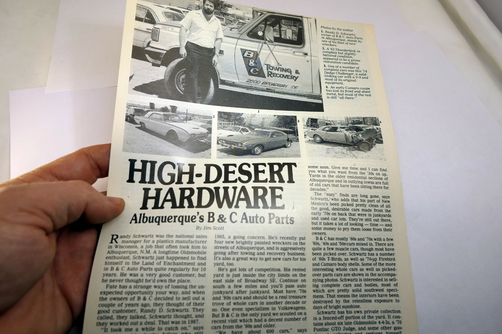 Pontiac Firebird Trans Am Cars & Parts Magazine clipping advertisement Ad