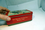 Norman Rockwell Tin empty container family dinner Thanksgiving Freedom from want