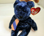 TY Beanie Babies "Pops" USA 2002 Teddy Bear 8" new with tag Daddy Father