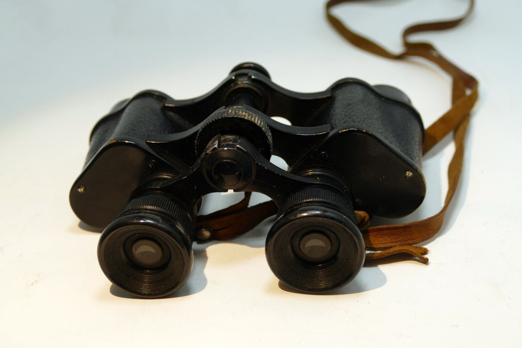 Som berthiot binoculars made in france 8 x a tarpey case ww i