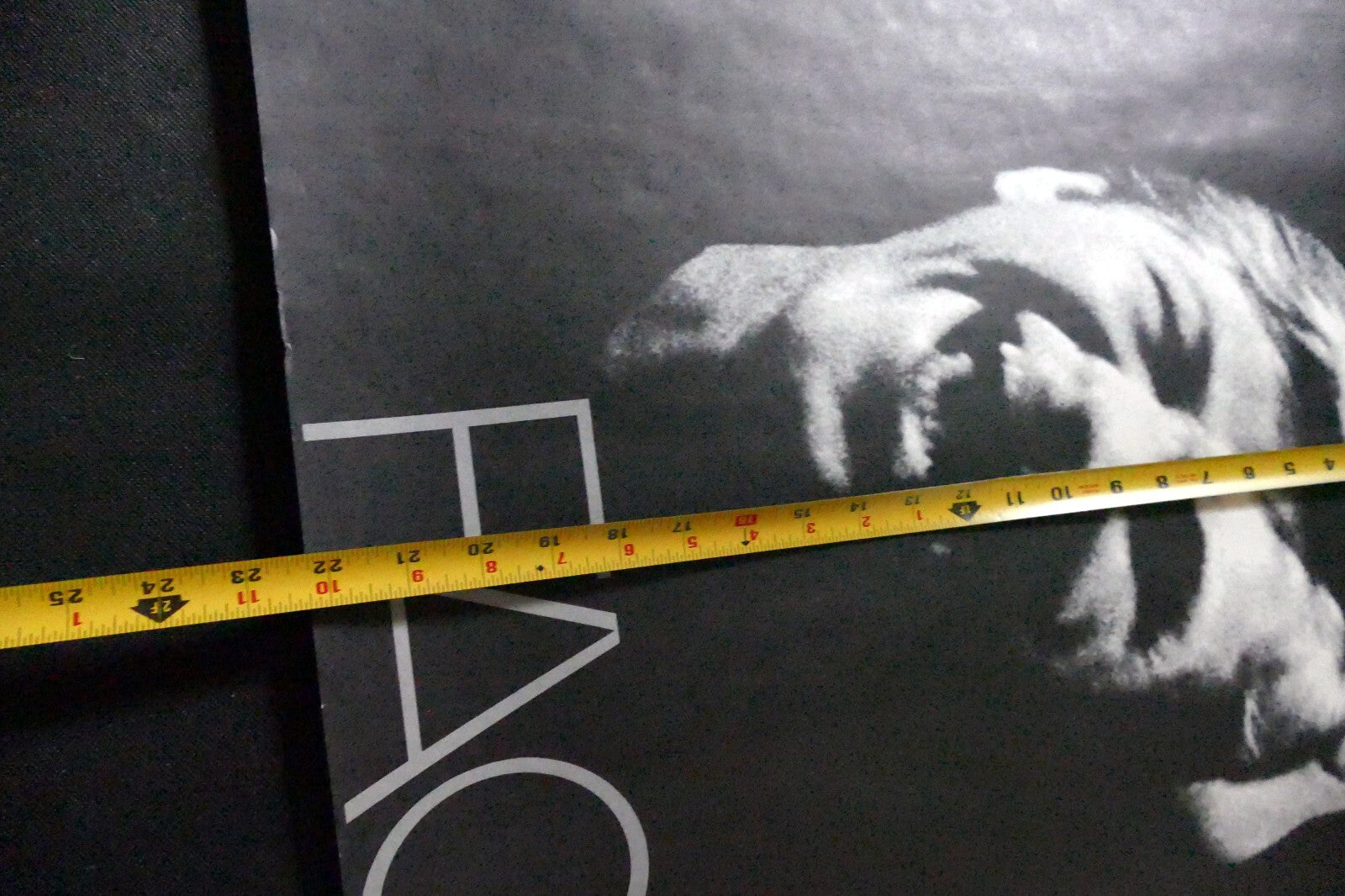 "FACES" Black and white photo Poster 1970's San Francisco USA EXCITED 22X28"