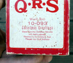 Qrs word roll 10 093 christmas greetings by dick watson