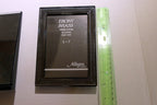 Pack of 2 Metal Black Picture Portrait Frame 5X7" Art Photo lot with glass