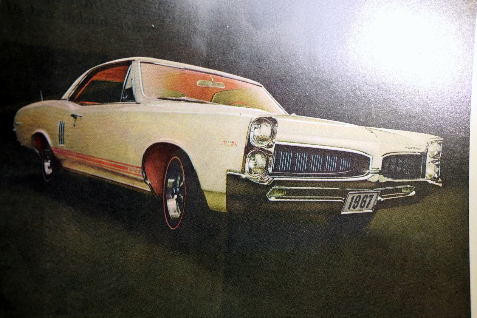Pontiac le mans 1967 magazine clipping advertisement ad