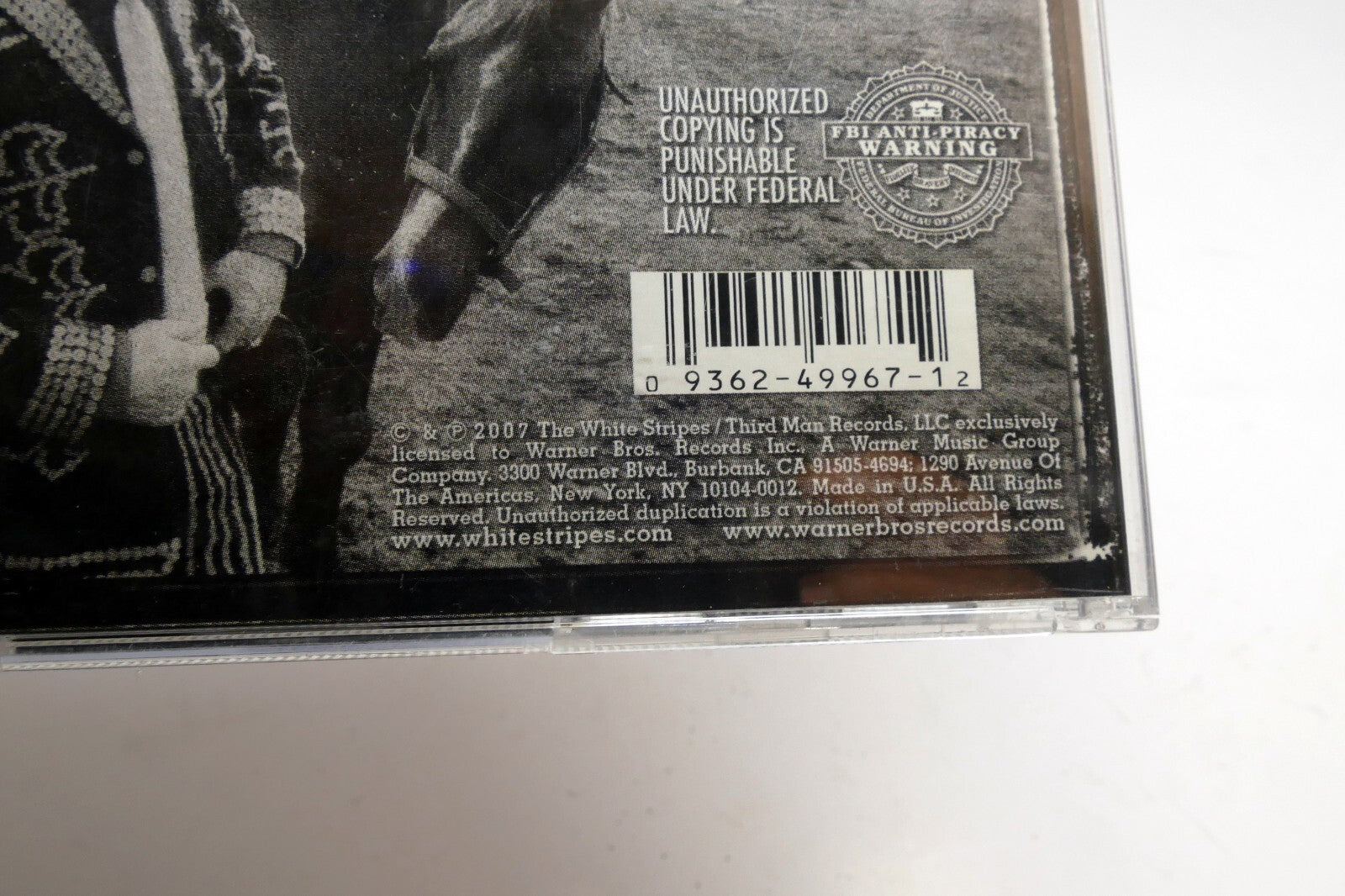 The White Stripes : Icky Thump CD Third man Warner Bros. 162940-2 - Excellent