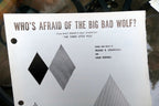 Who's afraid of the big bad wolf? churchill ronell sheet music 1933