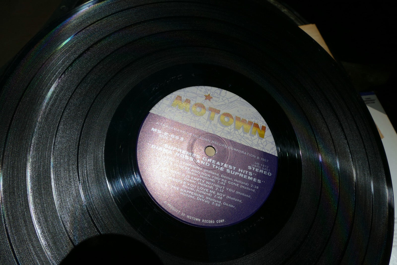 Diana Ross and The Supremes Greatest Hits Vinyl 2X LP  Record Motown MS 2-663