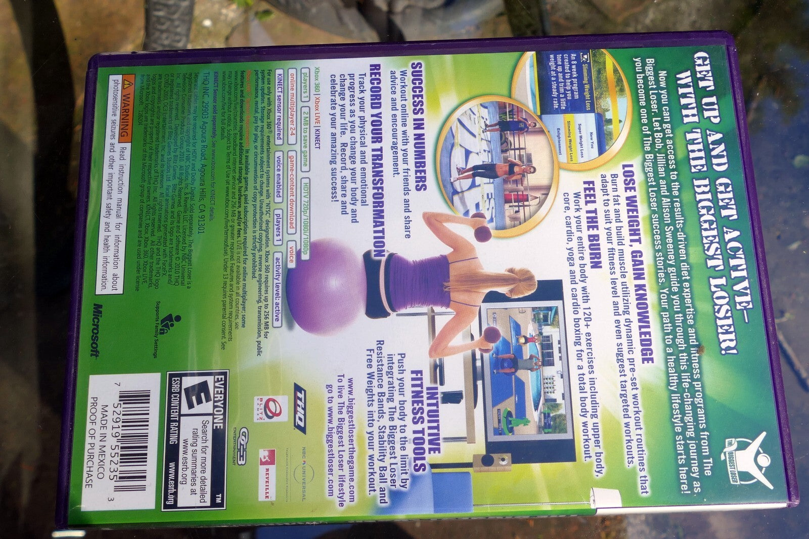 Kinect biggest loser ultimate workout for microsoft xbox 362