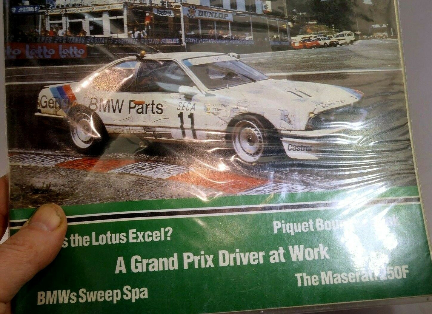 Motor sport magazine september 1986 lotus, grand prix maserati 250f