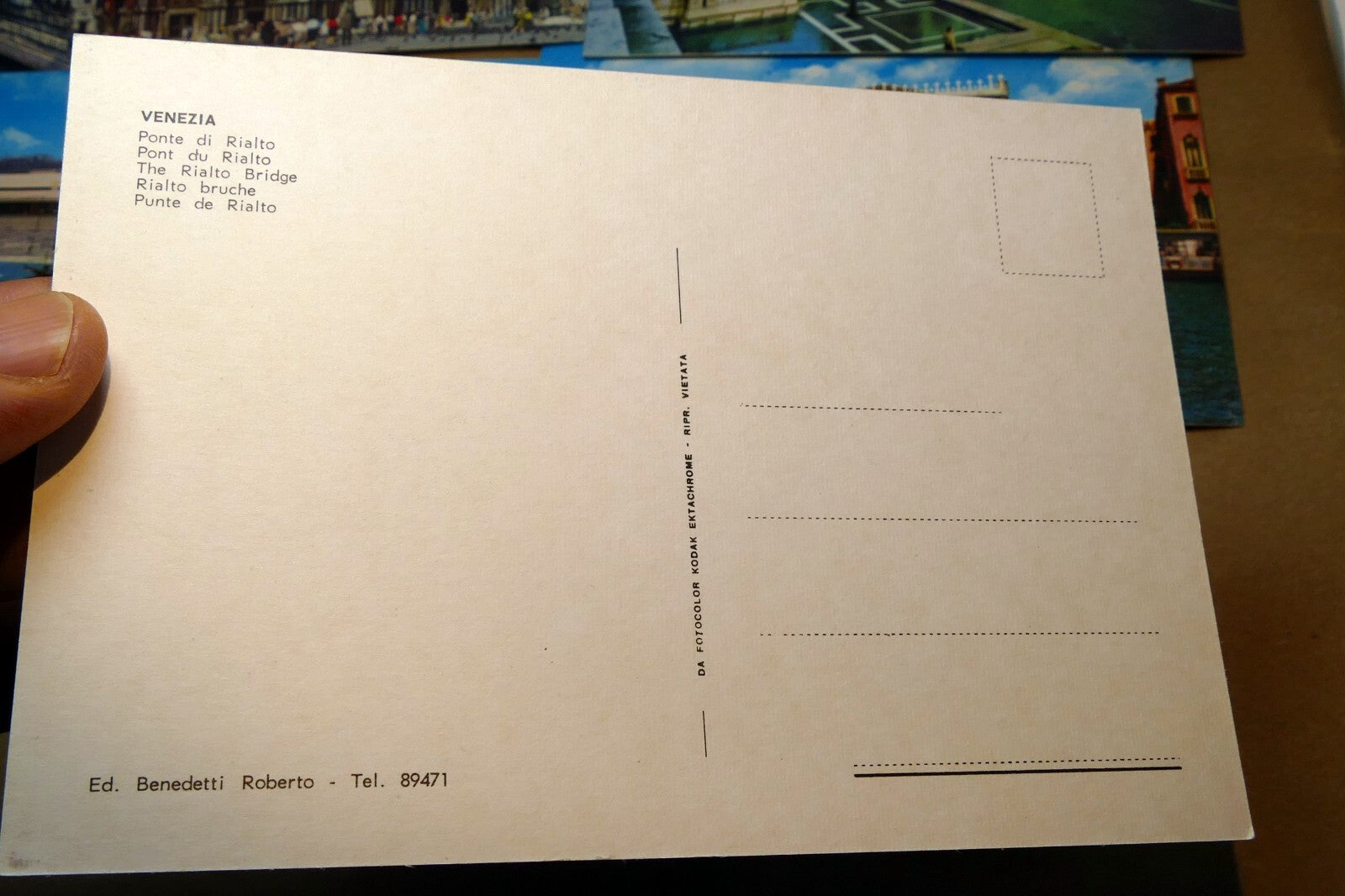 1980's Postcard unposted Italy set of 10 Venezia San Marco Ducale Rialto lot