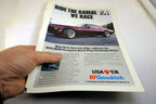 USA T/A BFGoodrich Tire Radial Magazine clipping advertisement Ad