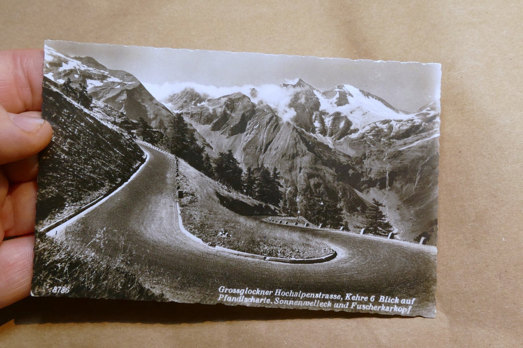 Großglockner - Sonnenwelleck  Alpine Road postcard Austria vintage - unposted