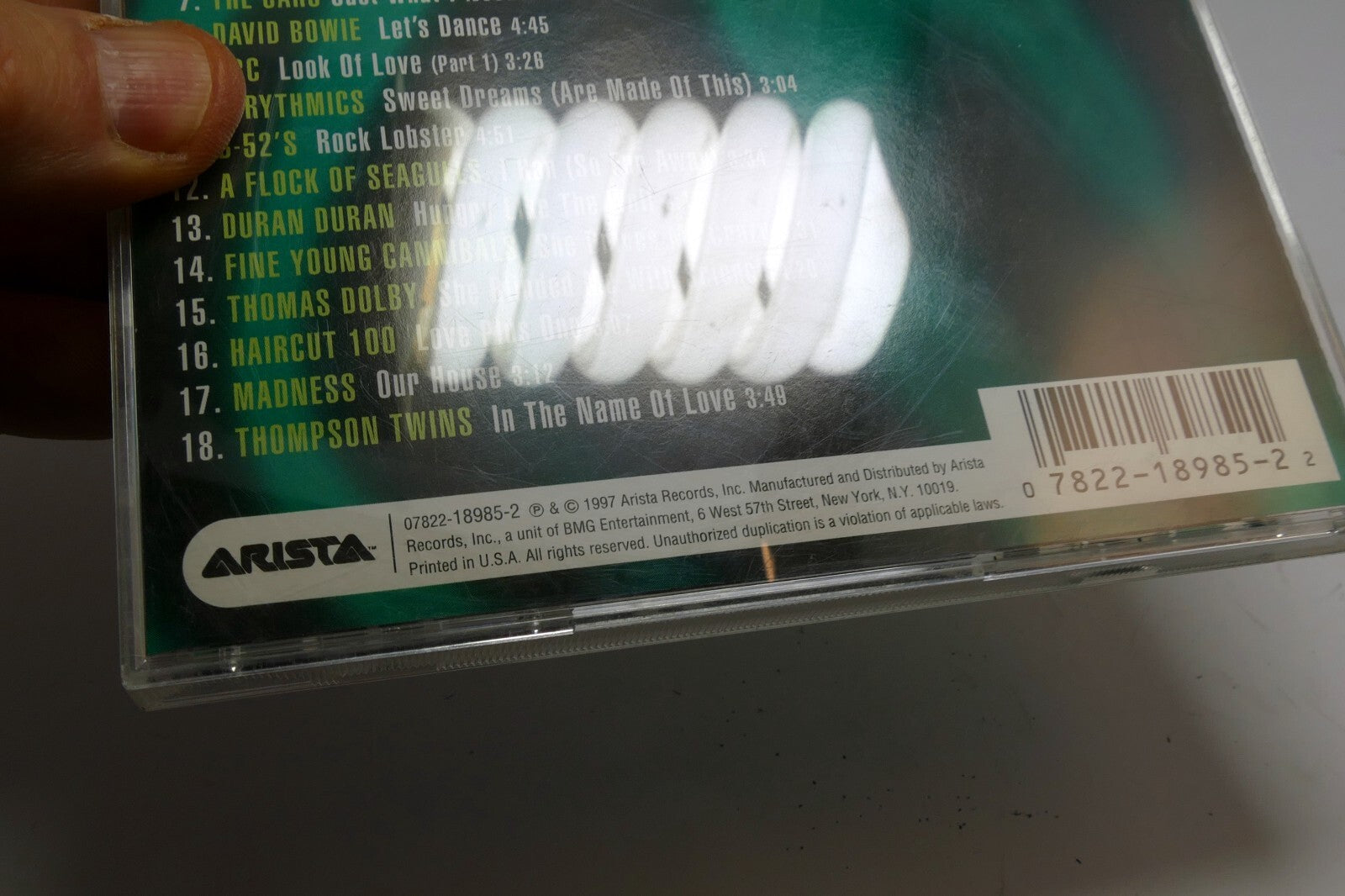 Various Artists : Ultimate New Wave Party 1998 CD Arista Records 07822-18985-2