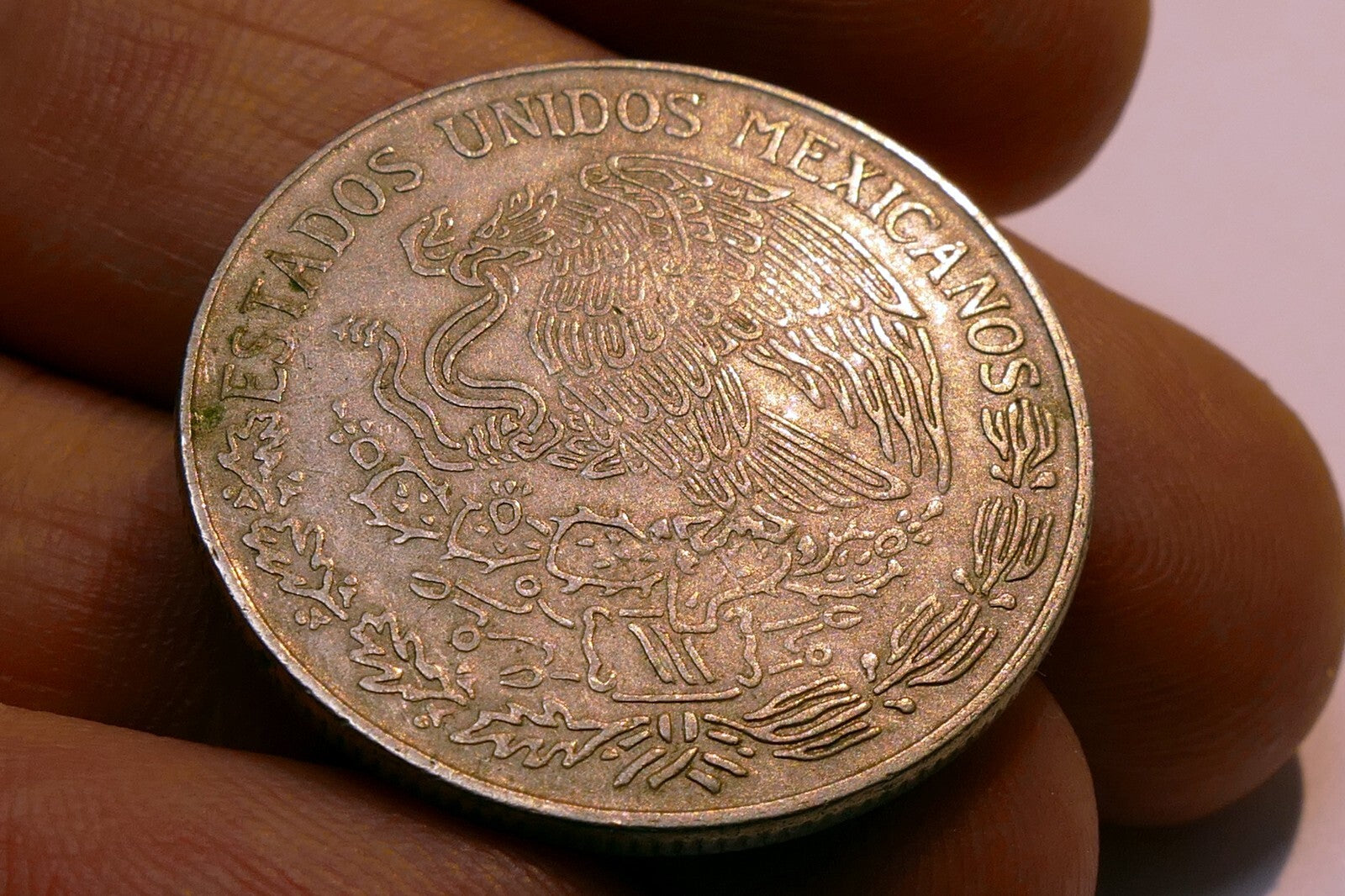 MEXICO 1975 UN PESO coin