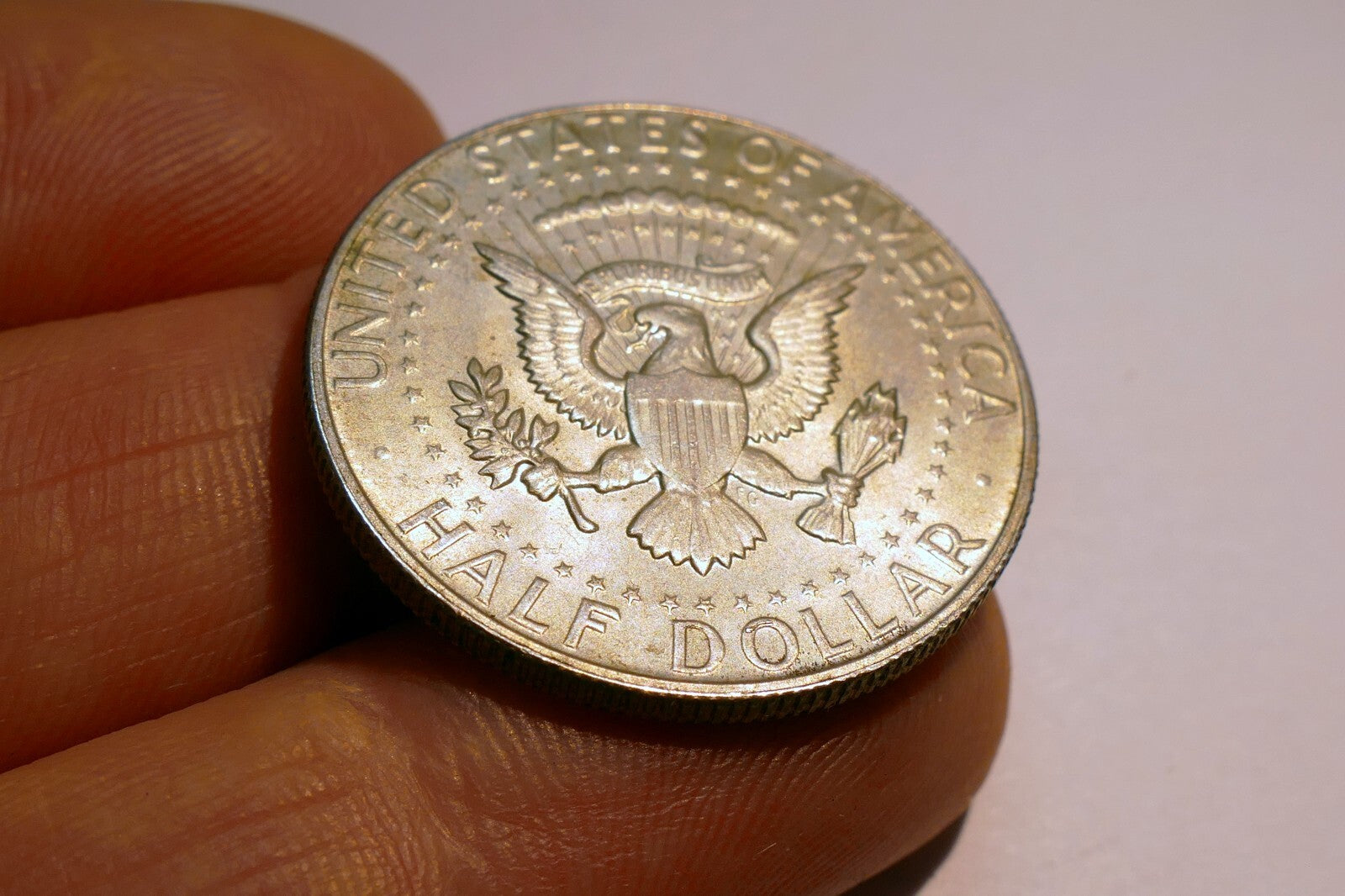 1968 - D Kennedy  half dollar coin US 40 % SILVER 60 % Copper