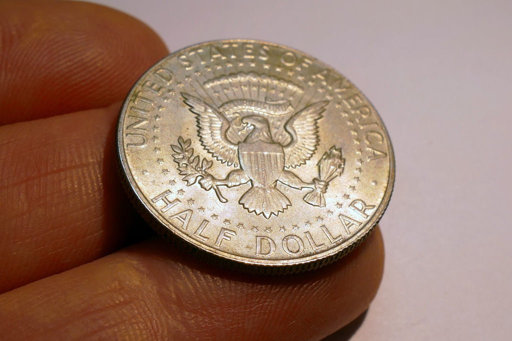 1968 - D Kennedy  half dollar coin US 40 % SILVER 60 % Copper