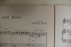 More And More 1944 by Jerome Kern and E. Y. Harburg from "Can't Help Singing"
