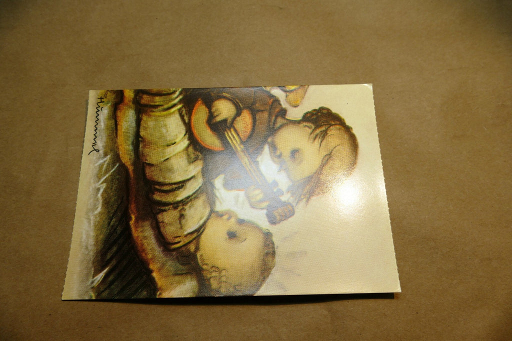 Hummel Laute Spielender Engel  Postcard W. Germany Art - Unposted - mint