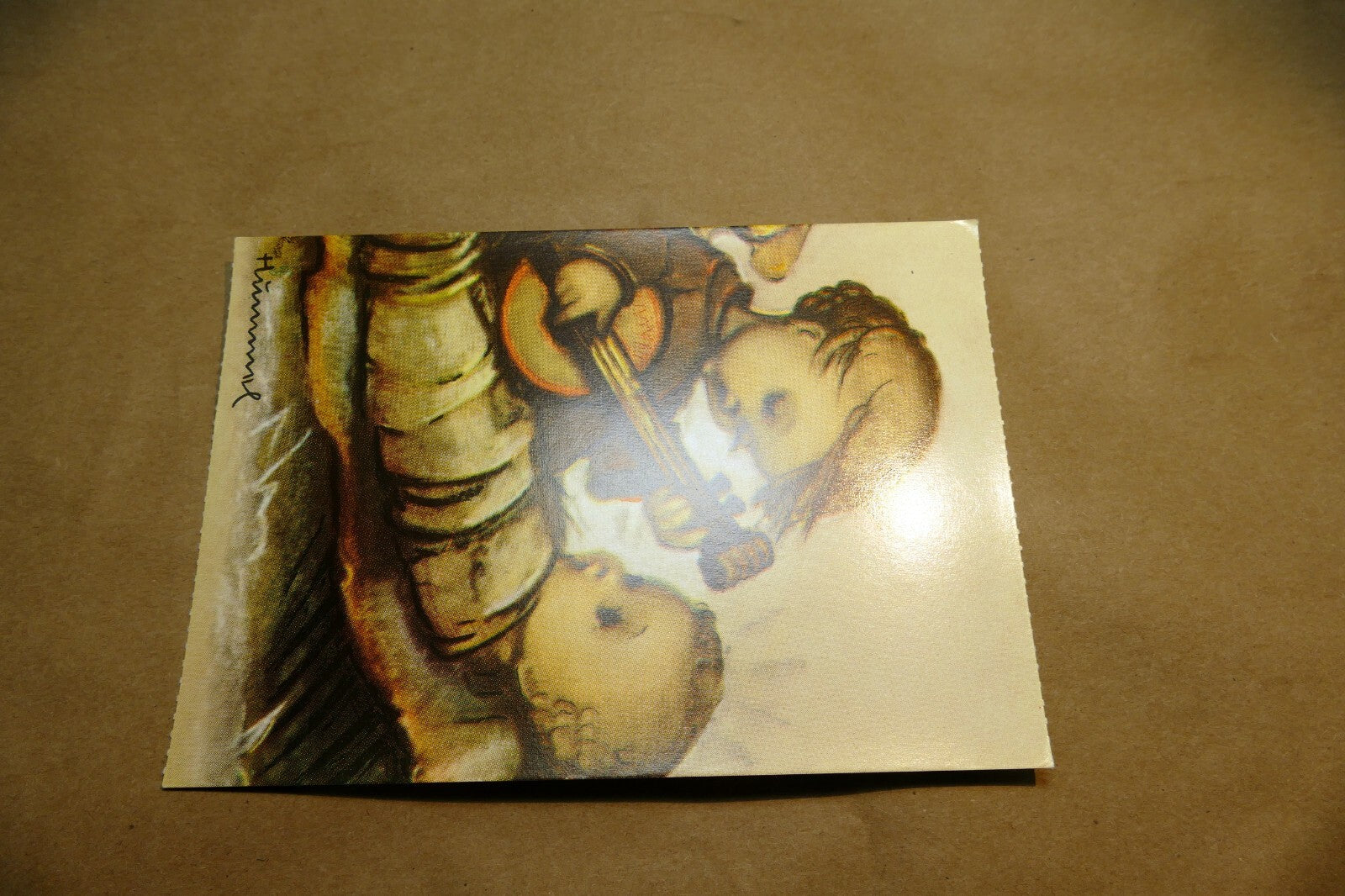 Hummel Laute Spielender Engel  Postcard W. Germany Art - Unposted - mint