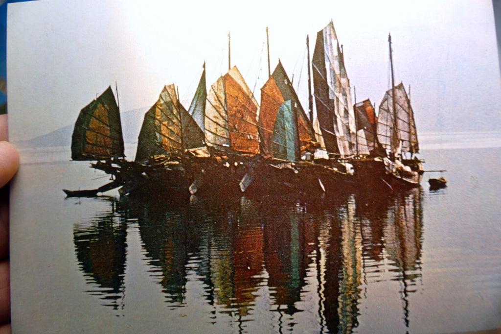 Hong kong postcard 1970's lot of 25 pack unposted vintage