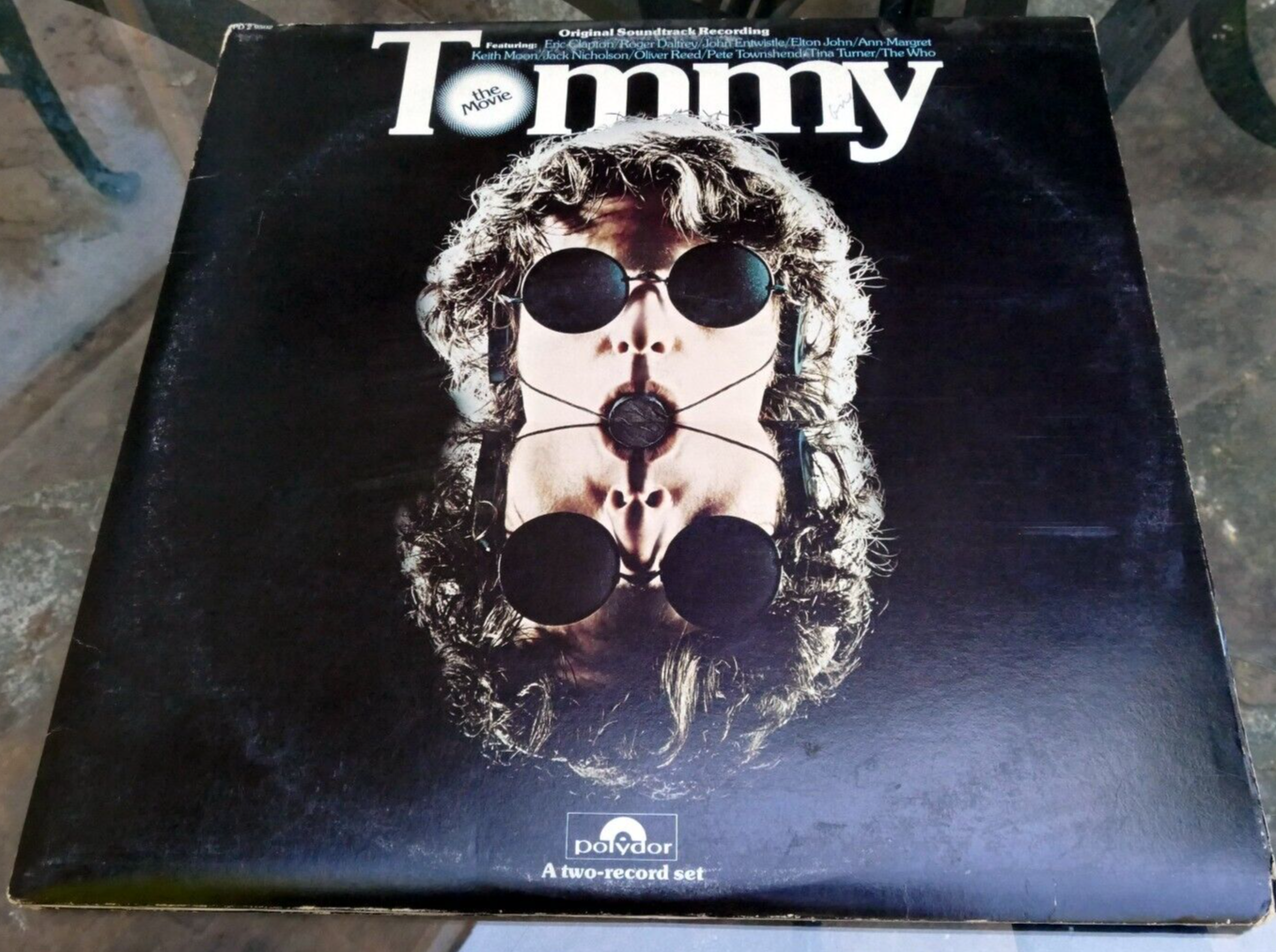 Tommy movie soundtrack 2xlp 1975 vinyl record album the who elton john polydor