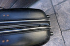Vintage Black Beauty Brunswick Black Bowling Ball 5JS787 with Retro Bag